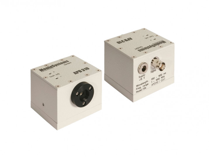 MENLO SYSTEMS_Ultrafast High bandwidth High Sensitivity Photodetectors Avalanche Photodetector_APD310_3w