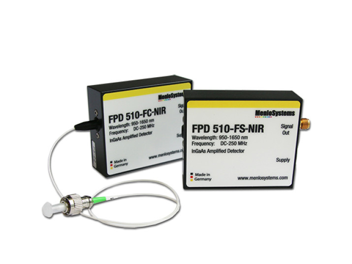 MENLO SYSTEMS photodetectors FPD510 FC NIR FPD510 FS NIR pic 2022 3w