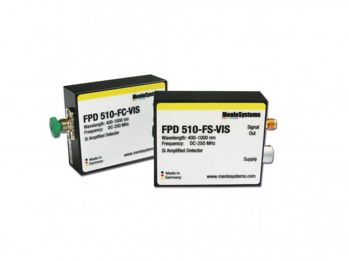 MENLO SYSTEMS photodetectors FPD510 FC VIS FPD510 FS VIS pic 3w