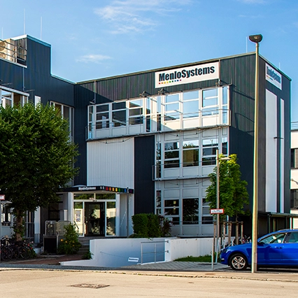 Menlo Systems Building in Martinsried shown from the outside